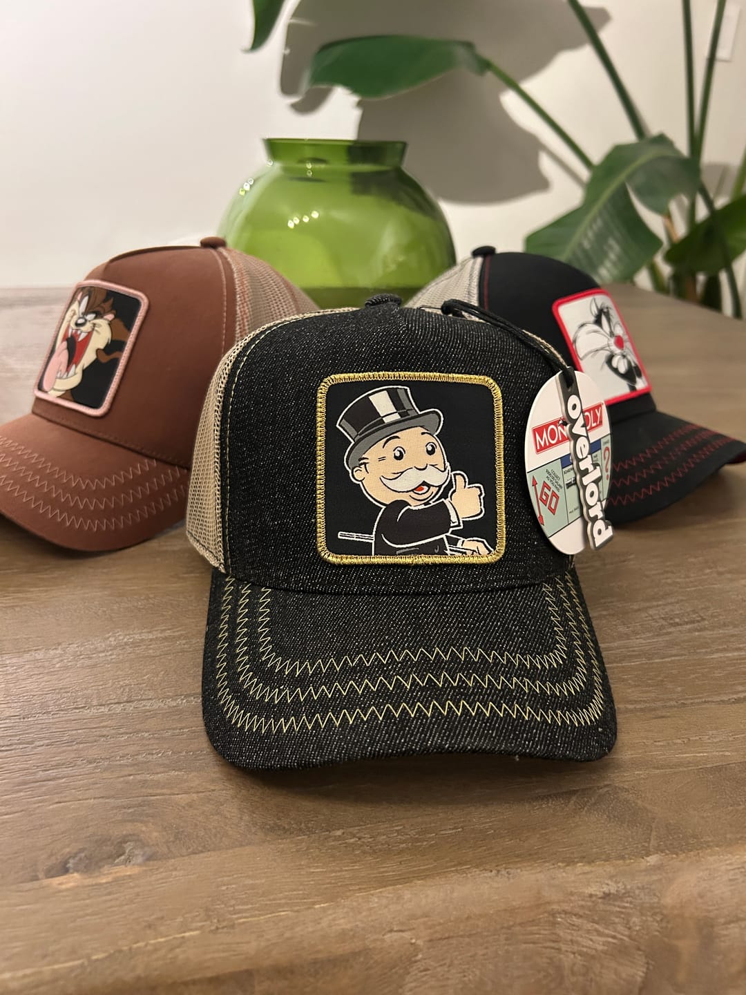 Customer photo review of OVERLORD X Monopoly: Mr. Monopoly Trucker Cap