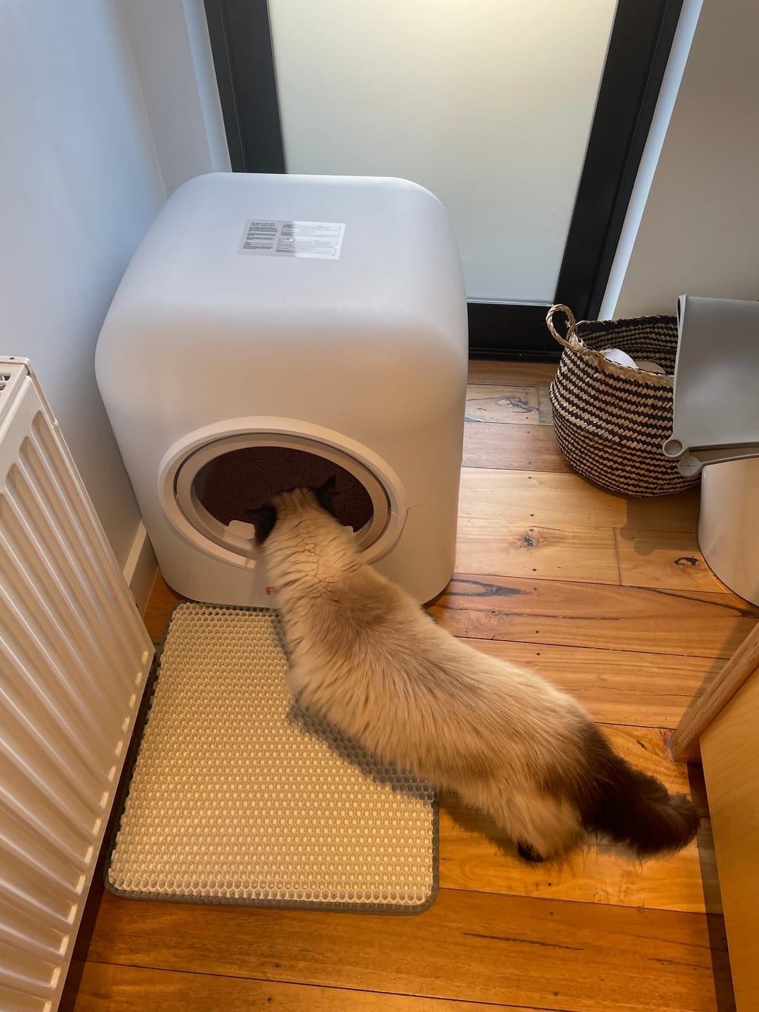 Customer photo review of Pawz Smart Cat Litter Box Automatic Self Cleaning with App Remote Control