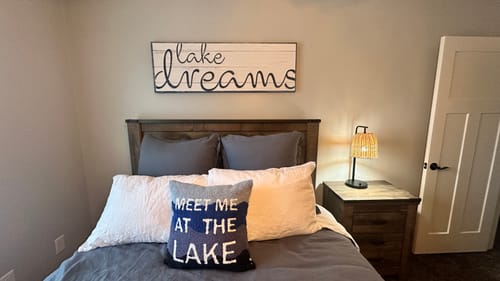 Customer photo review of Lake Dreams Sign II