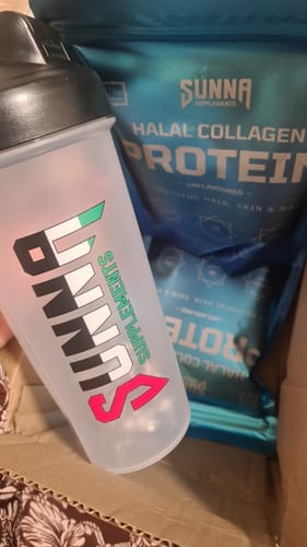 Customer photo review of Halal Collagen Protein
