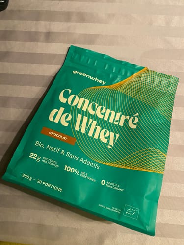 Customer photo review of Protéine de Whey Bio