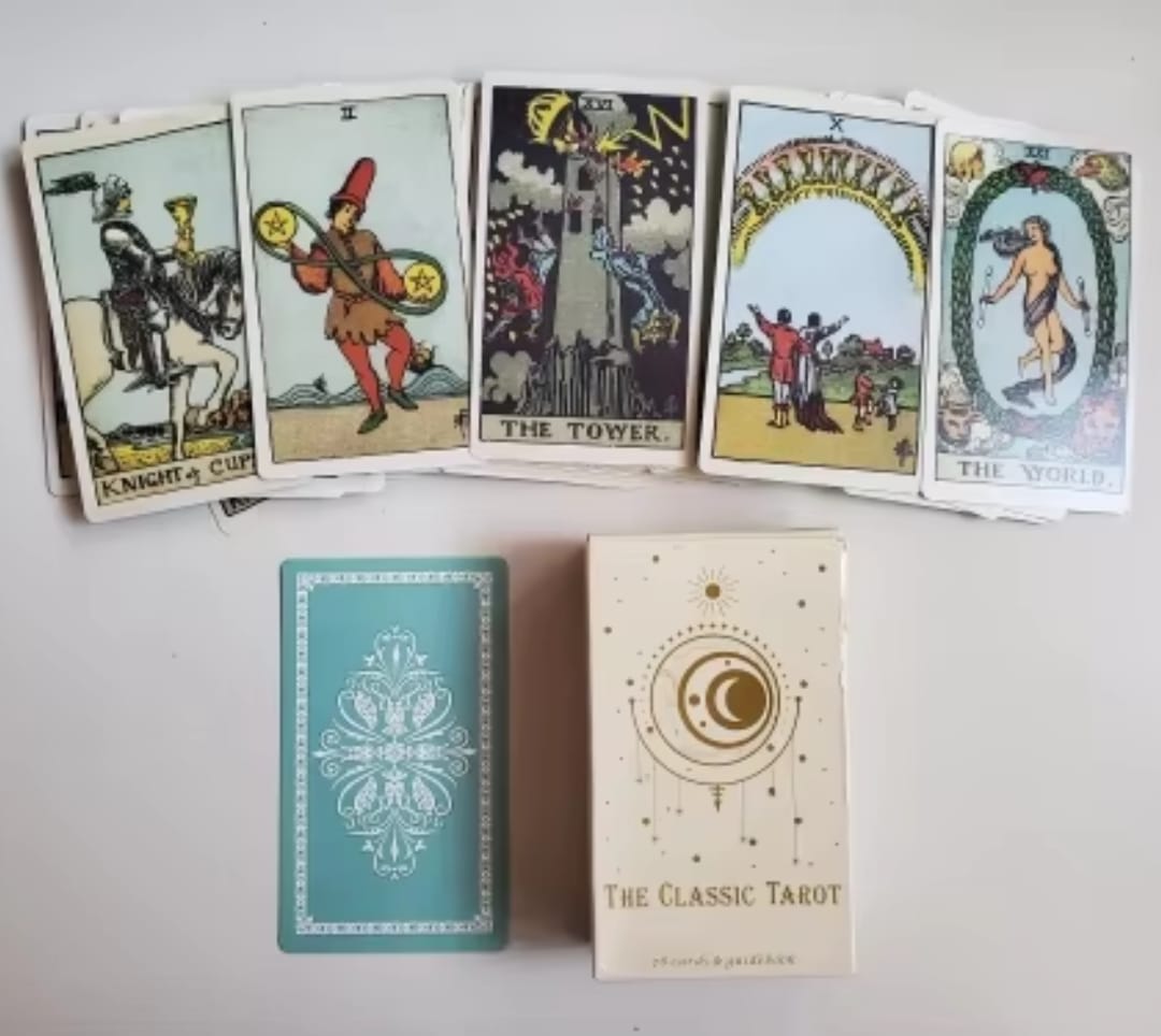 Customer photo review of Klassisches Tarotkartenset (78 Karten) – SoulPath
