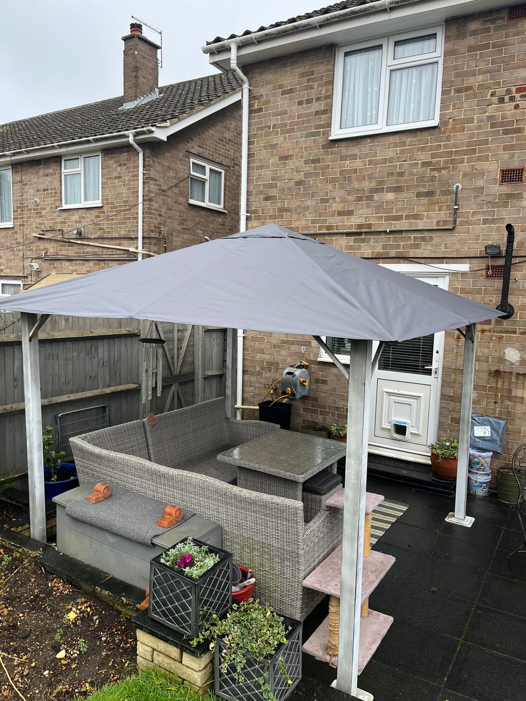 Customer photo review of Highfield Gazebo Canopy