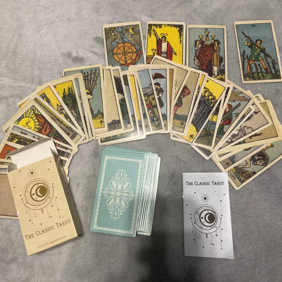 Customer photo review of Klassisches Tarotkartenset (78 Karten) – SoulPath