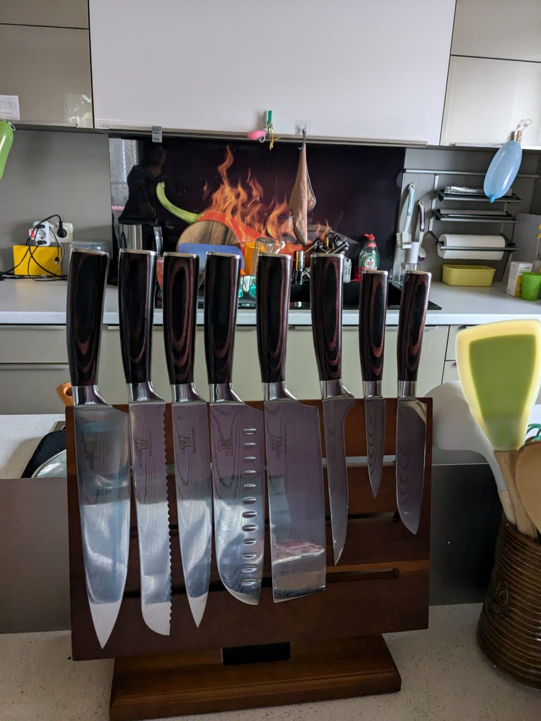 Customer photo review of Jishaku Messerblock