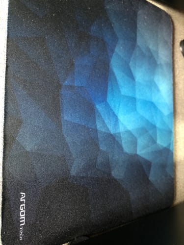 Customer photo review of Mouse Pad Argom SAPPHIRE AZUL ARG-AC-1233L