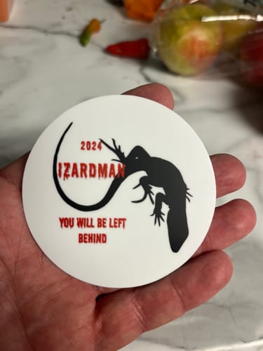 Customer photo review of Seasonal Sticker Sale 2" - 9"