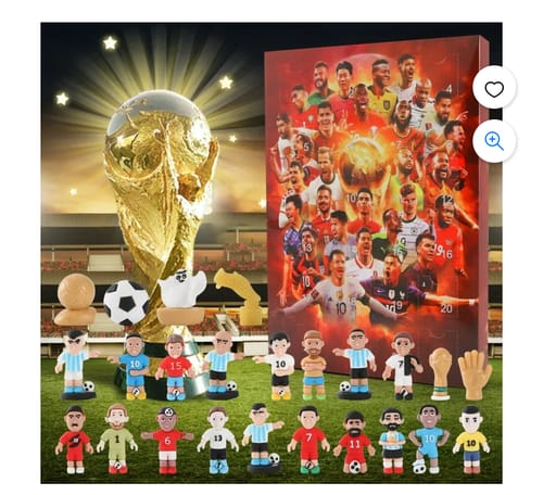 Customer photo review of 2024 World Cup Advent Calendar