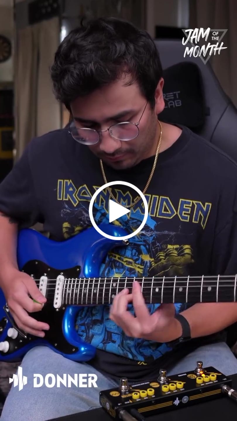 Customer video review of Pédale d'effet guitare Donner JW Triple Threat