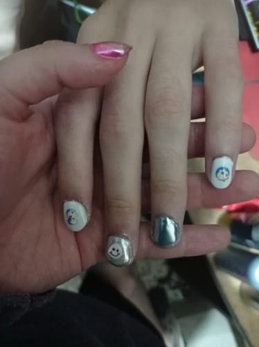 Customer photo review of Chrome Nail Powder - 16 Colours 🎁 Total Gift 🎁