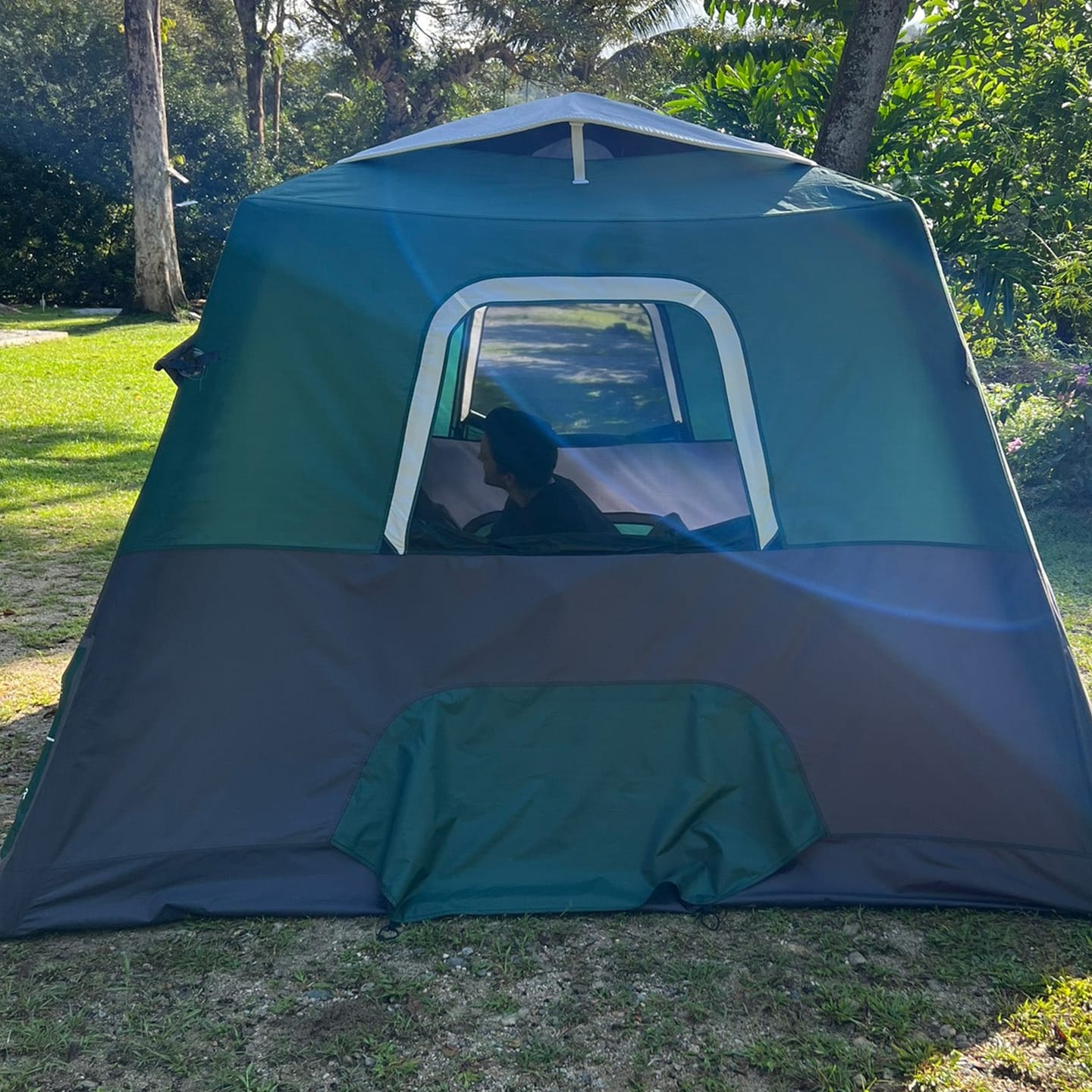 Customer photo review of 2-Step Cabin Tent