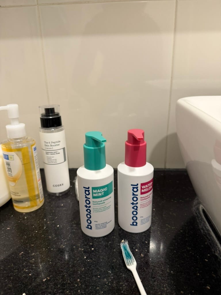 Customer photo review of n-HA Family Toothpaste Pack