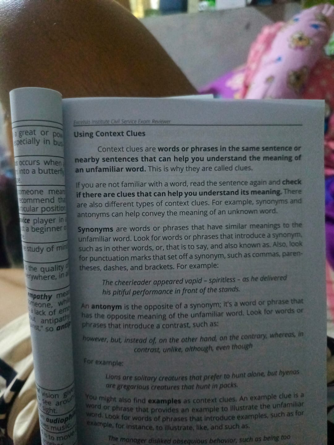Customer photo review of ULTIMATE ALL-IN-ONE Civil Service Exam Reviewer UPDATED Edition