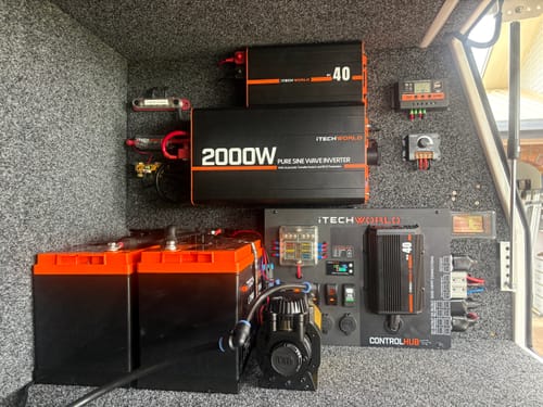 Customer photo review of iTECH120X PRO 120Ah Lithium Battery