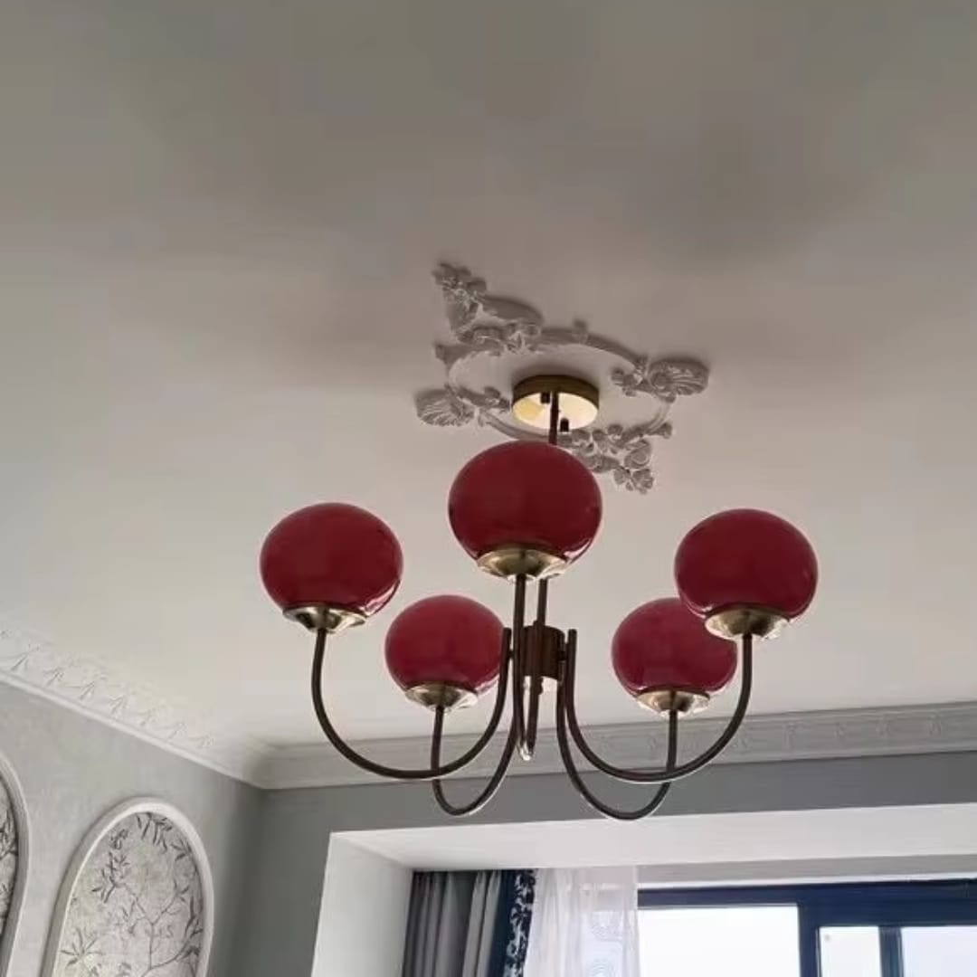 Customer photo review of Moderne Kronleuchter - LuxeGlow