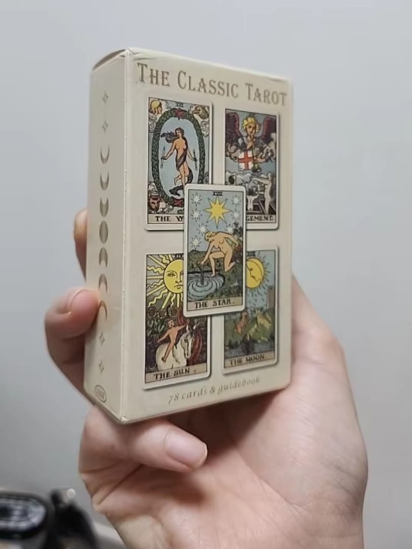 Customer photo review of Klassisches Tarotkartenset (78 Karten) – SoulPath