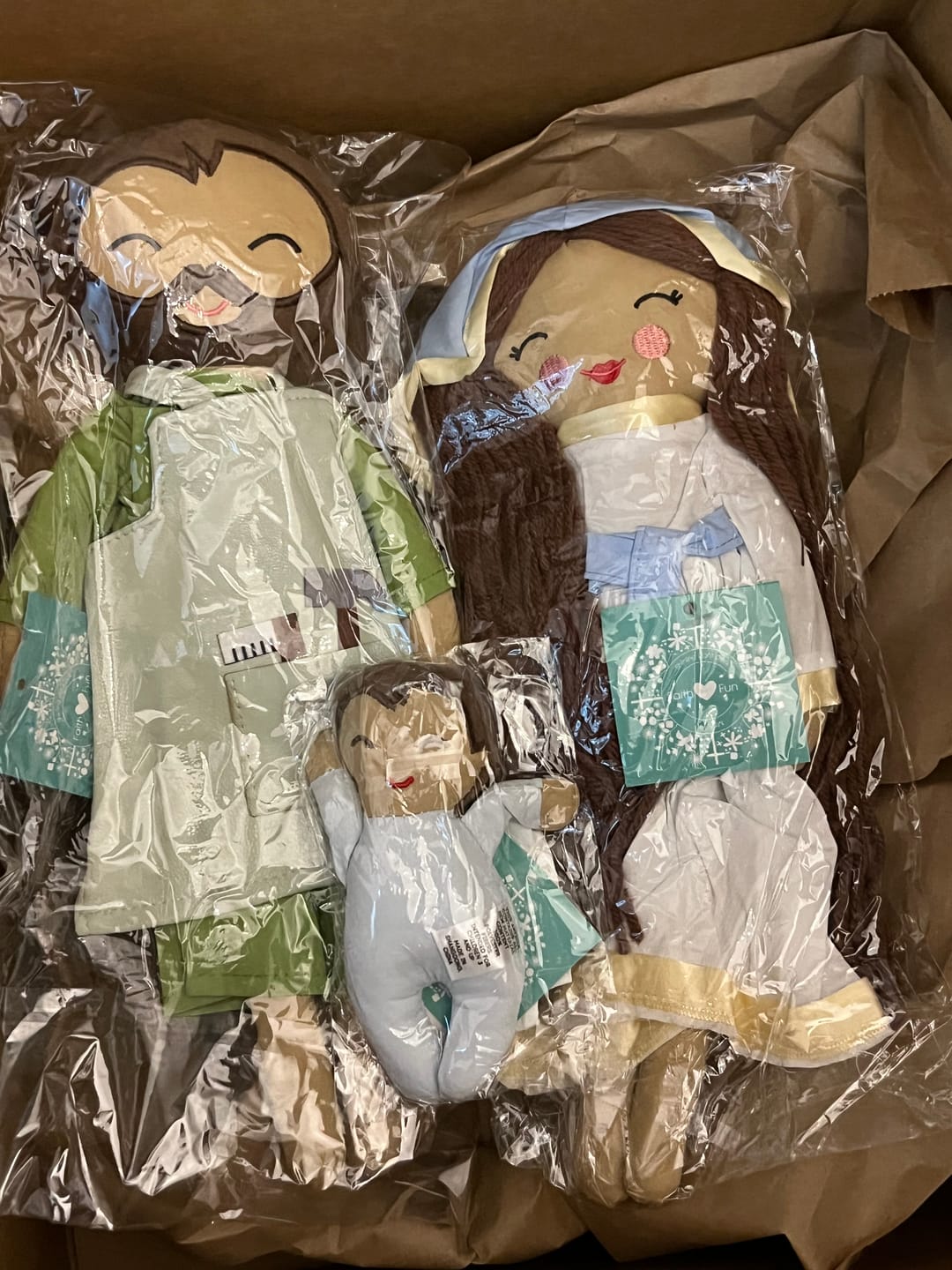 Customer photo review of Blessed Mother Rag Doll