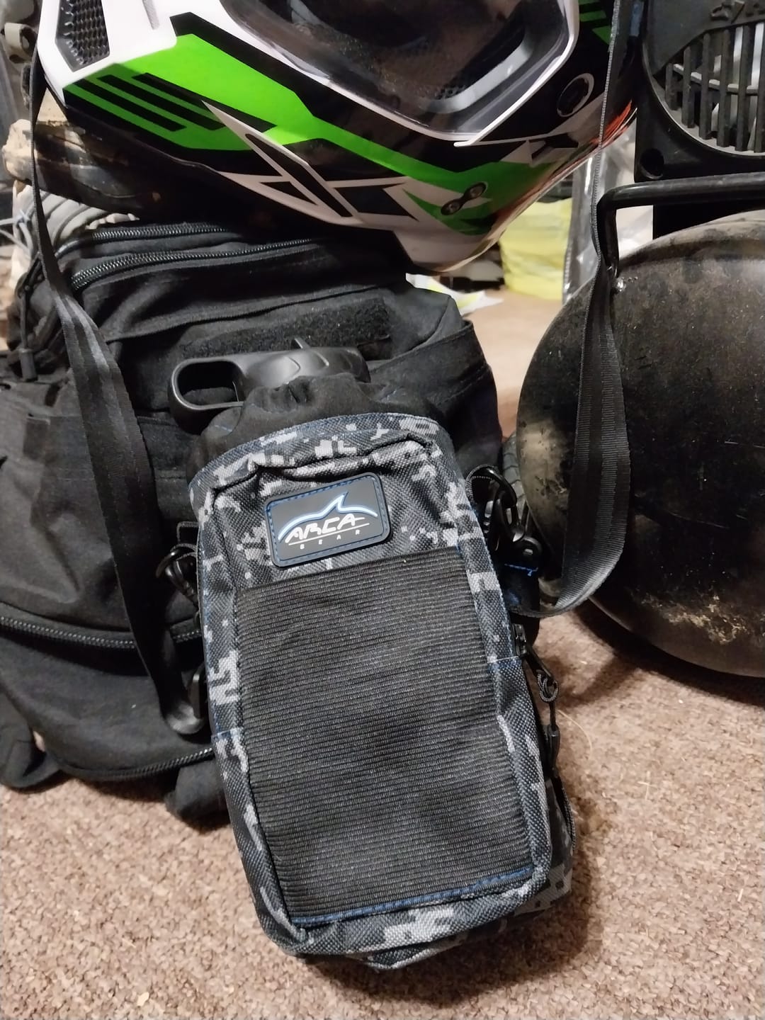 Customer photo review of Hydro Carrier & Stainless Steel Hydro Vessel Water Bottle Combo Pack - Various Sizes