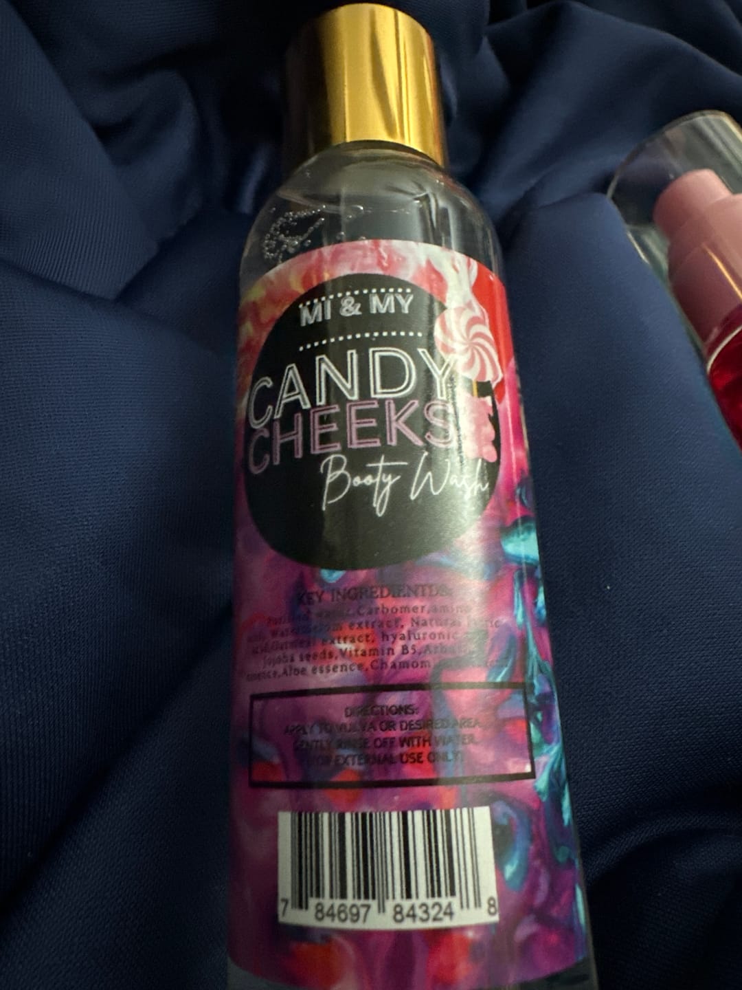 Customer photo review of Candy Cheeks Booty Wash