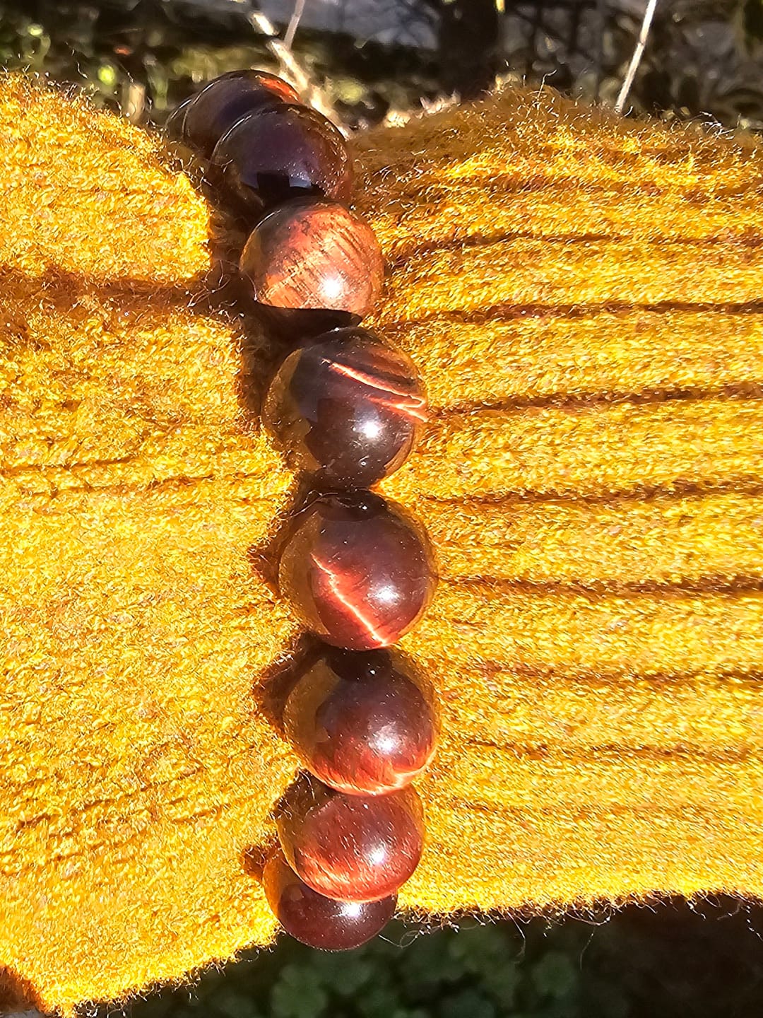 Customer photo review of Bracelet Oeil de Taureau