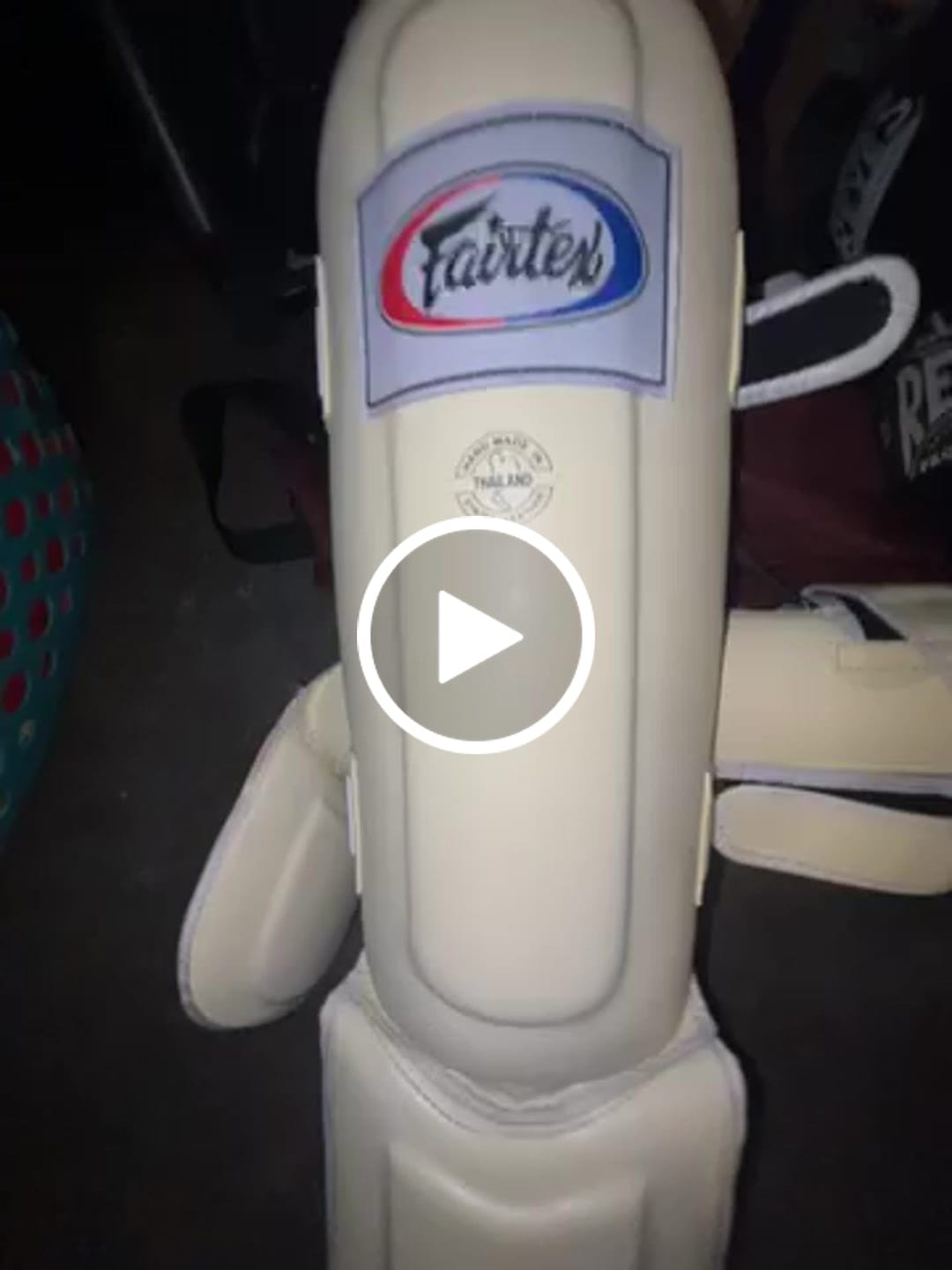 Customer video review of Fairtex SP3 Pro Style Muay Thai Shin Guard