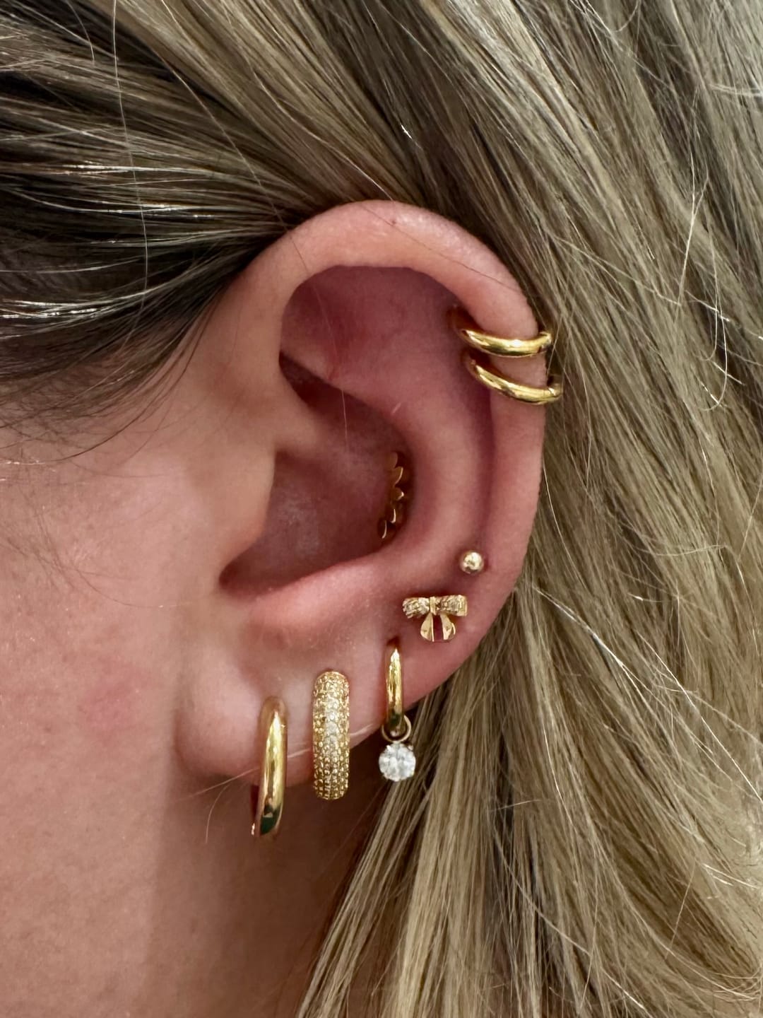 Customer photo review of Classic Diamond Charm