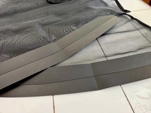 Customer photo review of Sprinter 2019+ - Front Door Mosquito Net (set)