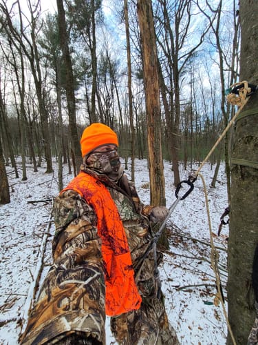 Customer photo review of Men's Cedar Branch Insulated Waterproof Parka