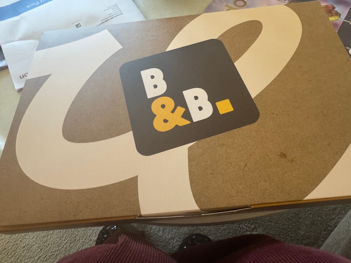Customer photo review of Classic 12 Brownie Box