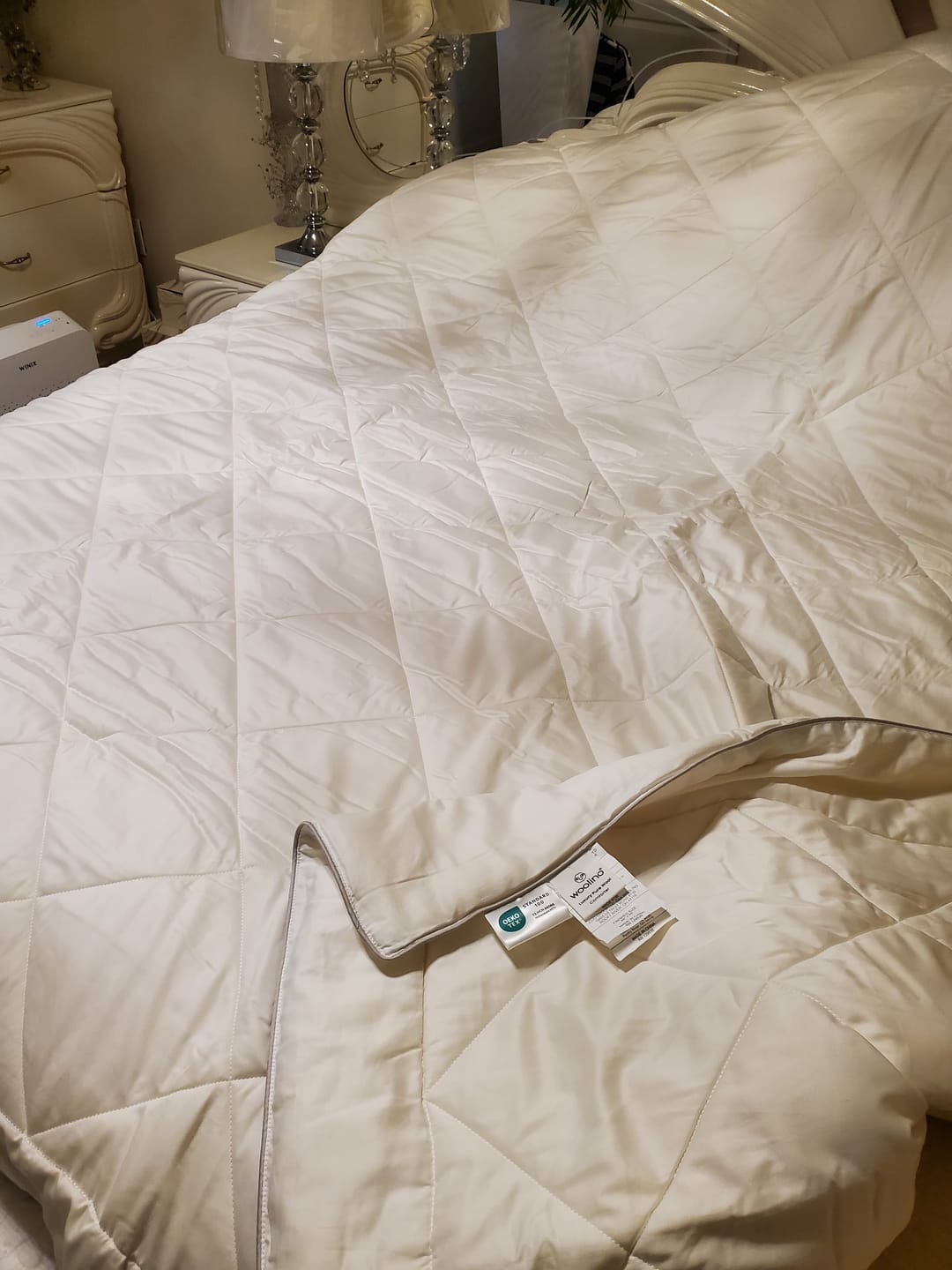 Customer photo review of Wool Comforter