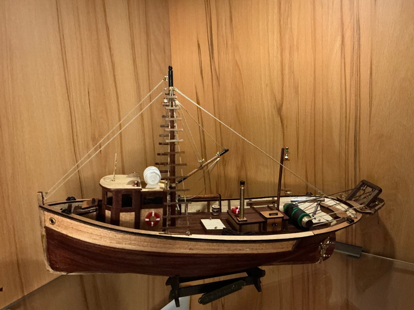 Customer photo review of Maqueta Barco Palamós