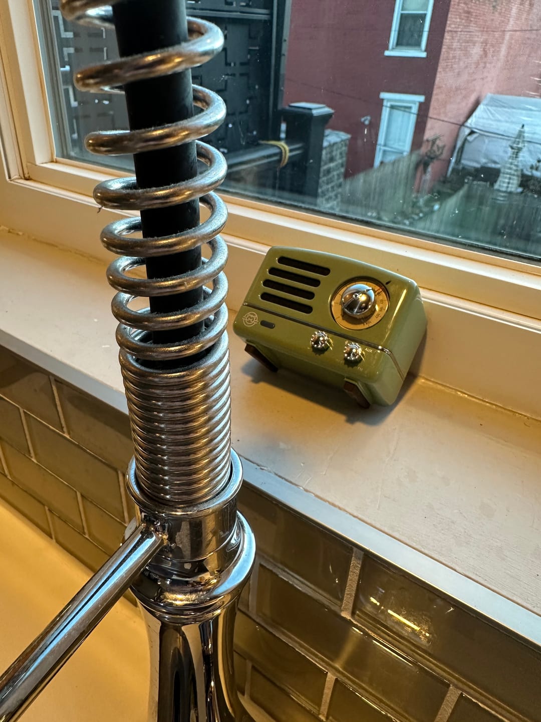 Customer photo review of MUZEN OTR Metal Wireless Portable FM Radio Bluetooth Speaker