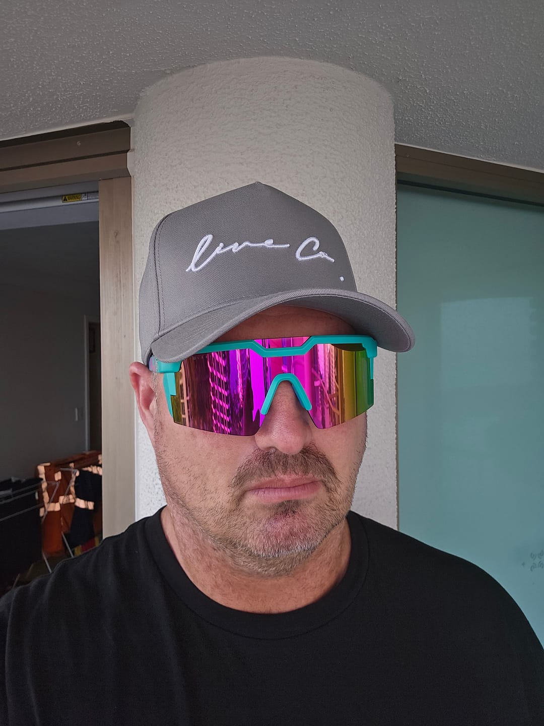 Customer photo review of Live Co. "Grey Signature Series" A-Frame Snapback