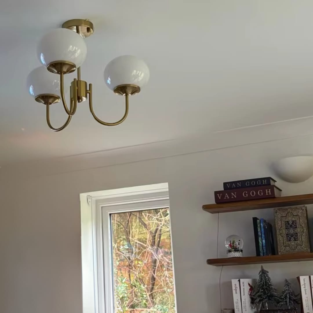 Customer photo review of Moderne Kronleuchter - LuxeGlow