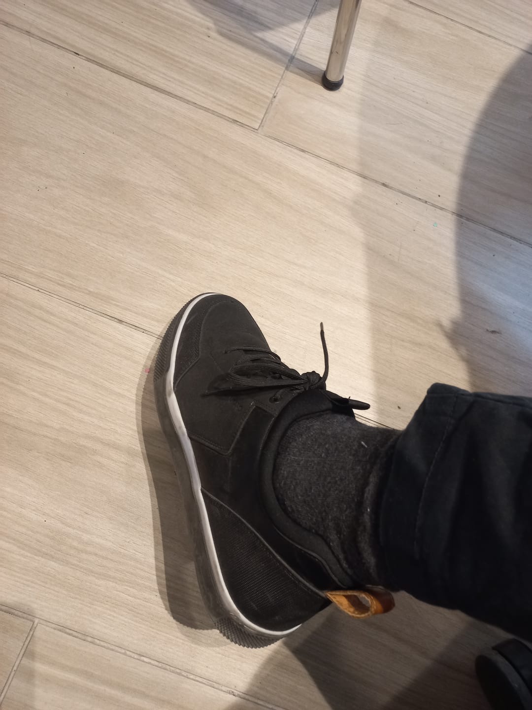 Customer photo review of SNEAKER URBANO TEXTIL NEGRO
