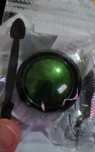 Customer photo review of Chrome Nail Powder - 16 Colours 🎁 Total Gift 🎁