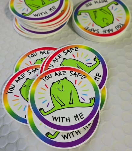 Customer photo review of Custom Sticker Sale