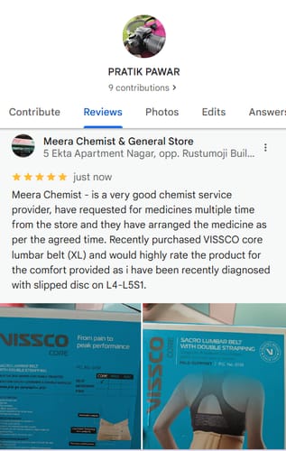 Customer photo review of Sacro Lumbar Belt (Mild Support) | Provides Support to Lower Back | Corrects Posture & Relieves Back Pain (Beige)