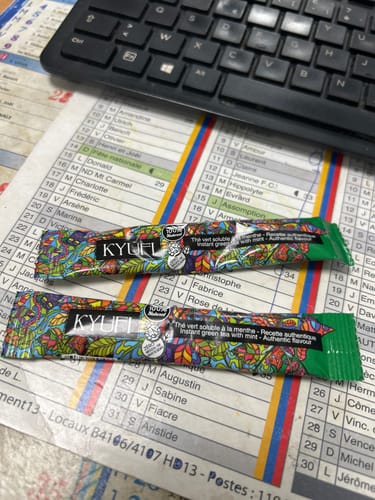 Customer photo review of Thé Vert Instantané À La Menthe - Recette Authentique