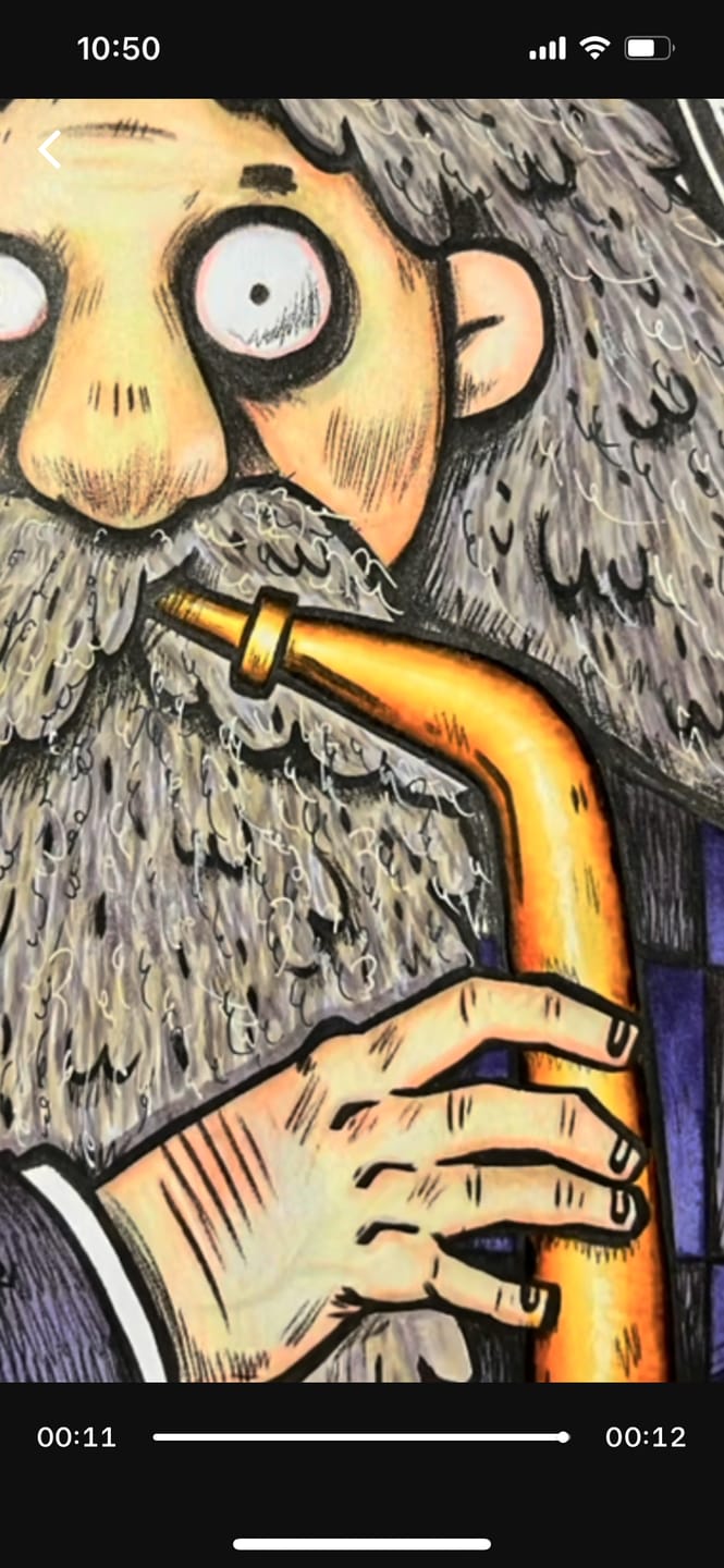 Customer photo review of Ohuhu Honolulu Y010 / Y00 Individual Marker, Brush & Chisel