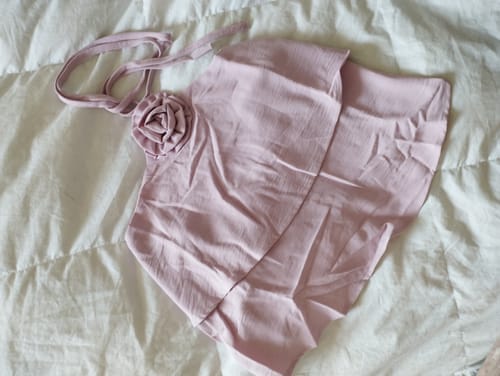 Customer photo review of TOP HORTENSIA ROSADO