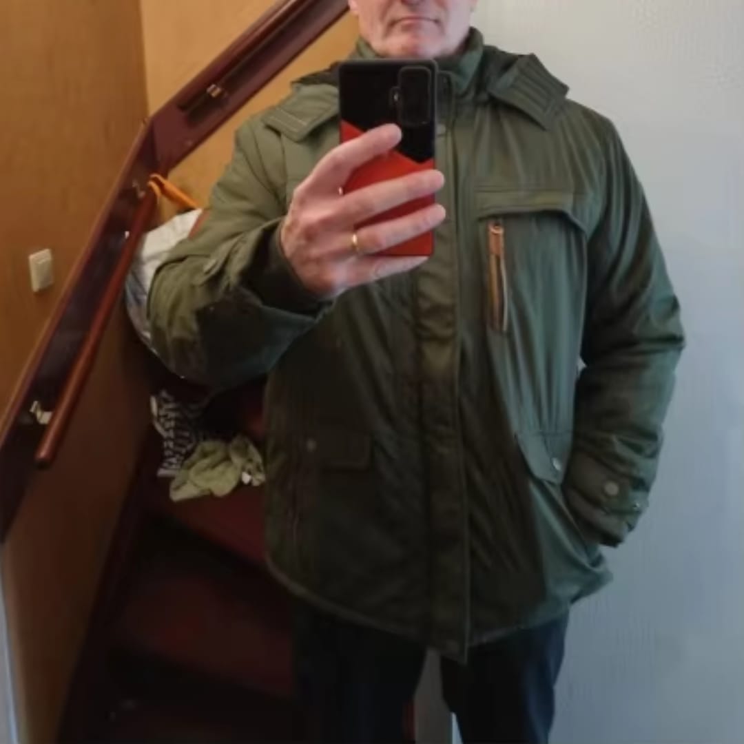 Customer photo review of Warme Winterjacke für Herren - Daan