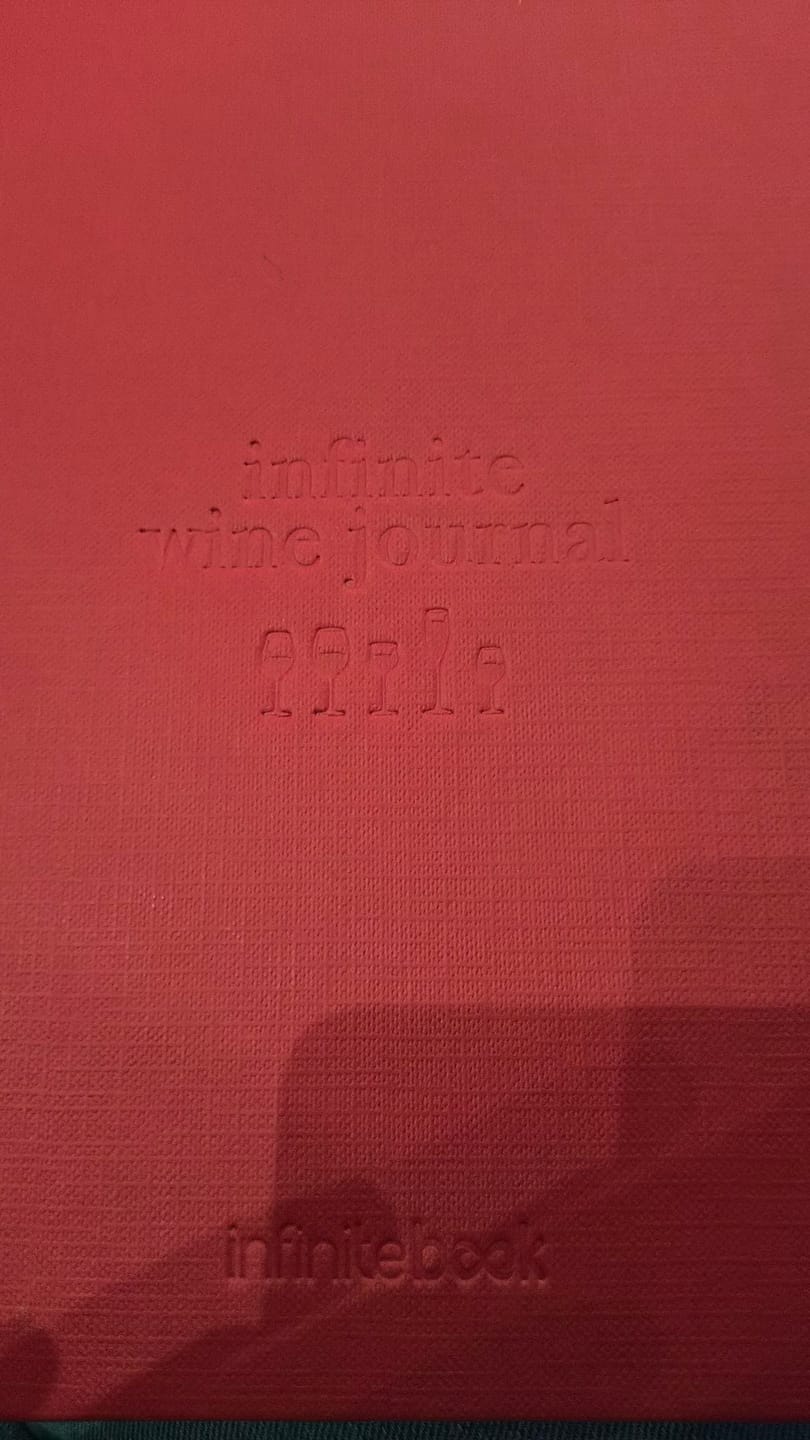 Customer photo review of Infinitebook Wine Journal A5