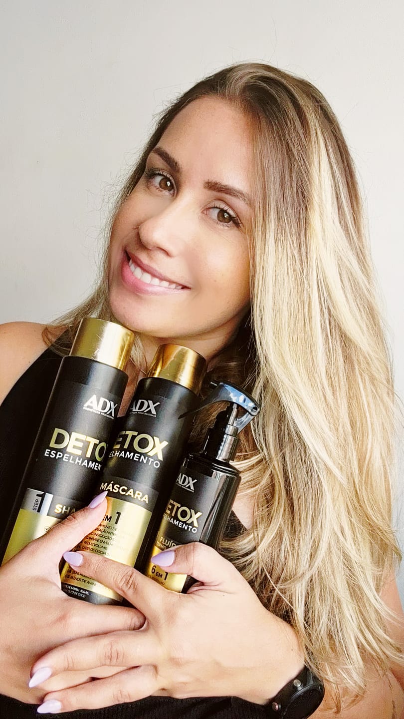 Customer photo review of Kit Progressiva Vegana e Orgânica, Sem Formol de 500ml