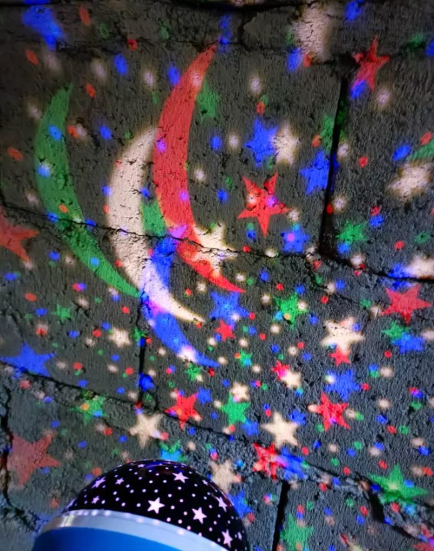 Customer photo review of Sternenprojektor Nachtlampe - Luna