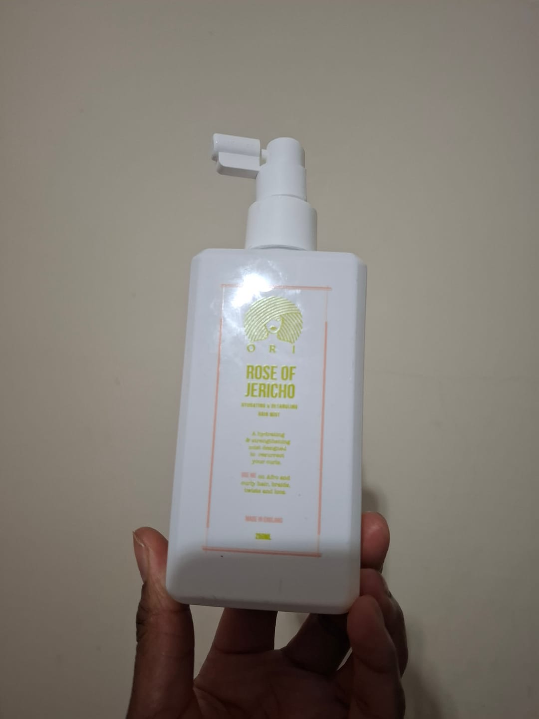 Customer photo review of ROSE OF JERICHO SPRITZ