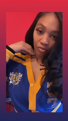 undefined review of Sigma Gamma Rho Cardigan image 1 out of 1