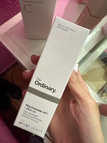 Customer photo review of Niacinamide 10% + Zinc 1% Oil Control Serum
