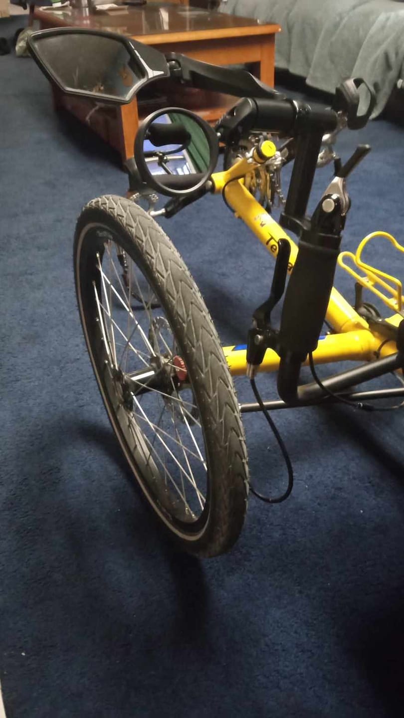 Customer photo review of Bar End Shifter Mount