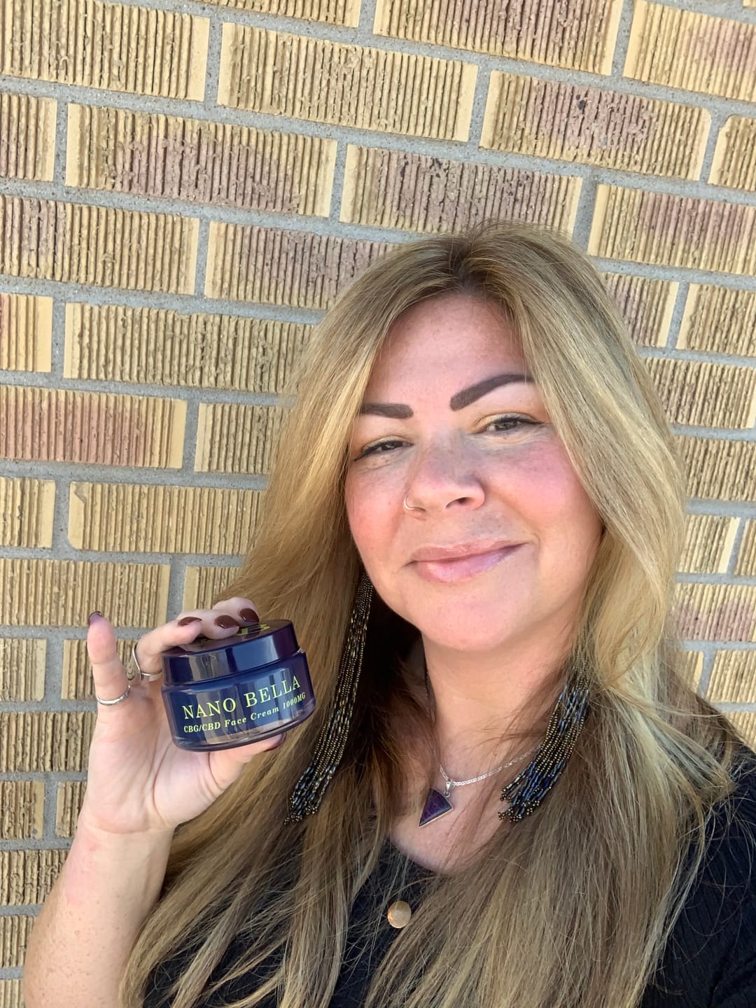 Customer photo review of Nano Bella Face Cream